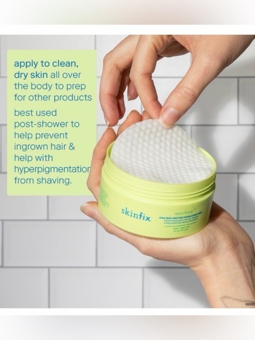 Skinfix Resurface AHA/BHA Body Exfoliant - Lime